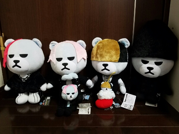 [982] KRUNK × BIGBAN BIGぬいぐるみ (35cm) マルチケース 他