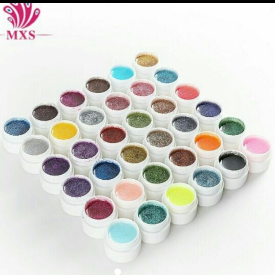 新品ジェルネイル！ラメカラージェル36色