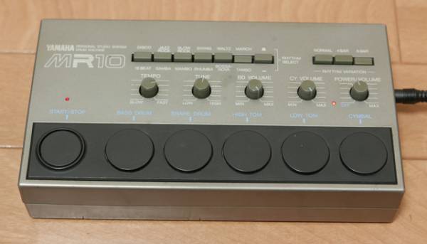 YAMAHAアナログリズムマシンMR10本体のみ 通販限定商品 □YAMAHA MR10 アナログリズムマシン□ 【公式通販】
