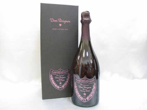 未開栓】ドンペリニヨン ロゼ VINTAGE 2003 Dom Perignon 箱付 ドン