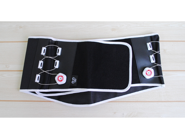 芦屋美整体●手軽に骨盤リセットベルト 補整●ブラック●M-L●ZS