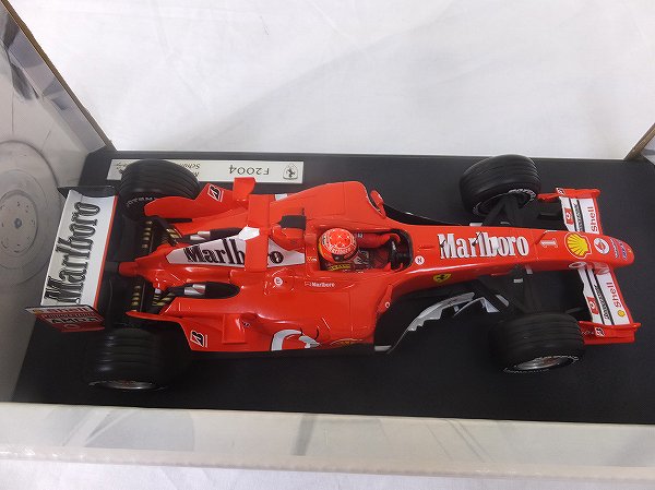 ホットウィール1/18 F2004 Ferrariミハエルシューマッハ F1梱0.1