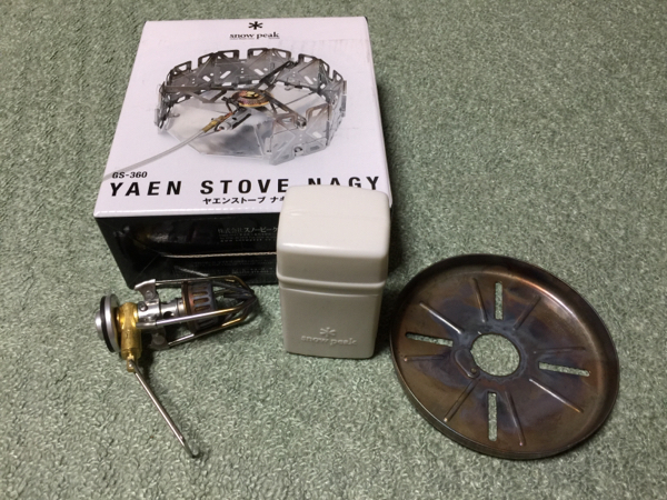 snow peak 地 ナギ 中古 開封未使用 美品 スノーピーク