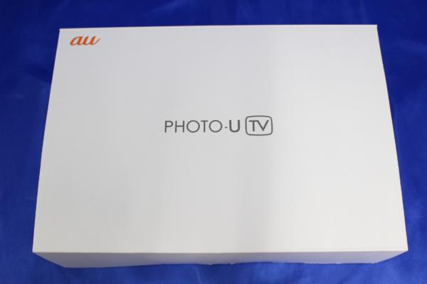 Z4950/au ZTE PHOTO-U TV フォトフレーム ZTS11 ホワイト 未使用