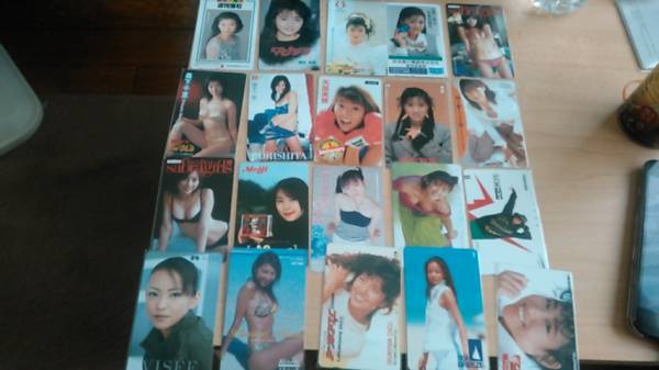 女性アイドルテレカ　50枚未使用