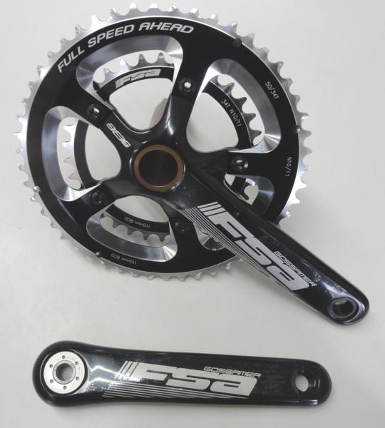 FSA GOSSAMER 50×34T BB386 EVO クランク172.5mm 新品