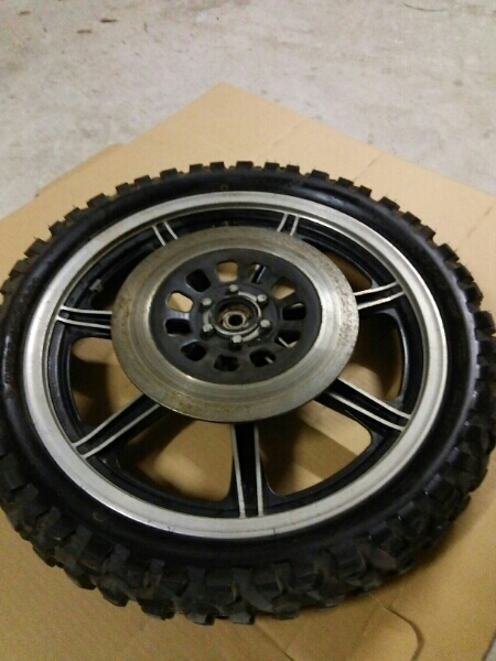 sr400 sr500 フロント キャストホイール 初期型 19インチ sr400sr500用