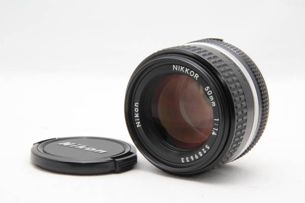 【極美品】 Nikkor Ai-S Nikkor 50mm F1.4 ニコン