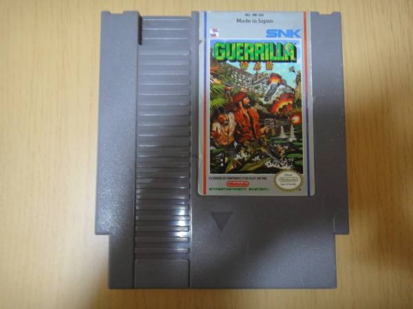 NESソフト　ゲリラ ウォー（北米版ゲバラ）　　同梱可