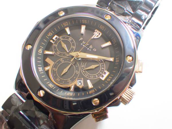 フルボデザイン ソーラークロノグラフ腕時計 FS302CPG @919