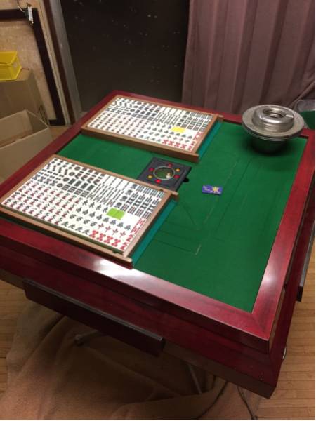 中古品 中古品 全自動麻雀卓 電元オートメーション雀豪マーク3 全