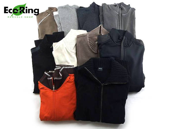 1円 ヒューゴボス メンズ 長袖 トップス 計10点セット BD350