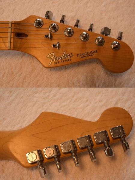 Fender USA ストラトキャスター 1985年頃 1985年製のオリジナルスク