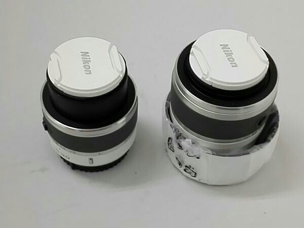ニコン Nikon 1 J1ダブルズームキット (ホワイト) デジタル一眼 カメラ