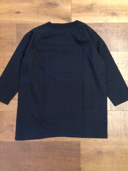 新品タグ付 チャンピオン T1011 7部袖 tシャツ ブラック L