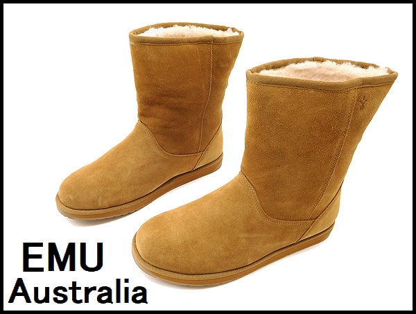 新品 1.7万 EMU エミュー SPINDLE LO ムートンブーツ Chestnut8