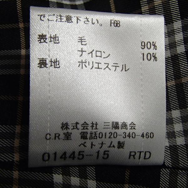 ☆バーバリーブルーレーベル 赤 ナボレオン ショートPコート36