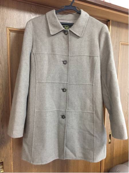 レリアン/Leilian/カシミア混コート/ブラウン/11号/定価18万 leilian 