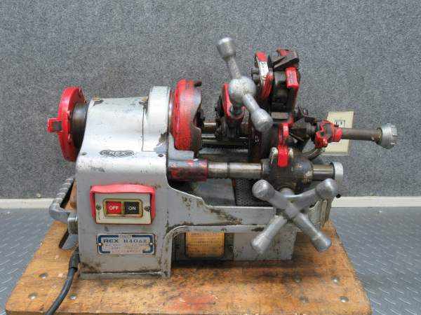 □即決□ レッキス ねじ切り N40AⅢ パイプマシン ネジ 動作品 □即決□ レッキス ねじ切り N40AⅢ パイプマシン ネジ 動作品