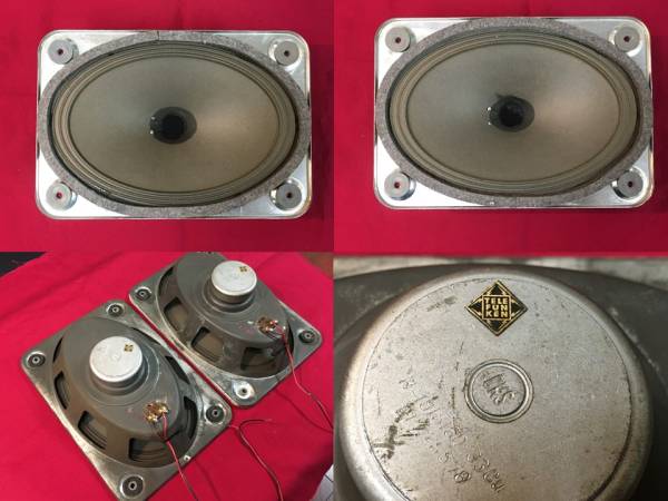 Telefunken 純正18×26㎝ 究極フルレンジユニットシステム_ペア
