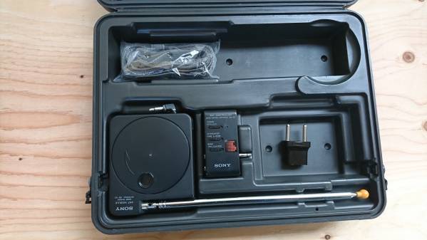 【稼働品】SONY ICF-SW1S AN-101アクティブアンテナ付属 ケース SONY AN-101アンテナ ICF-SW1S用 トランジスタラジオ(アンティーク