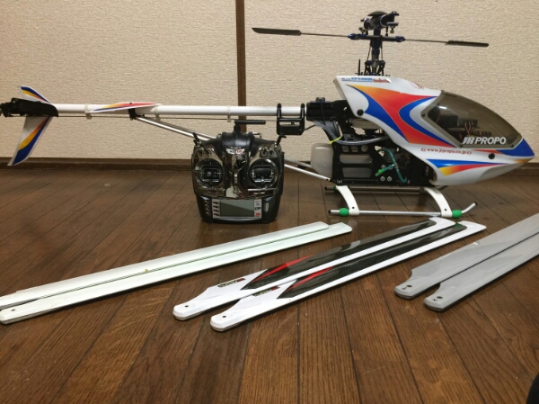 ヒロボー スカディー50 SWM オプション金属ヘッド付き_1