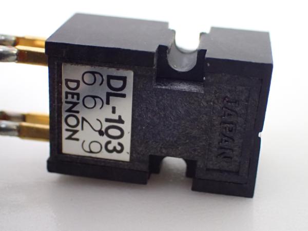 DENON MCカートリッジ DL-103 音質良好美品 DENON MCカートリッジ DL