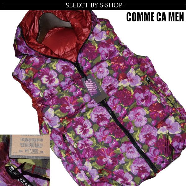 ◆コムサメン◆今期新作 定価50.760円 LIBERTY ダウンベスト M