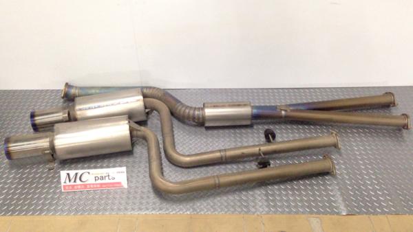 ■トヨタ　アリスト取外し　マフラー　純正社外不明　2本出し■