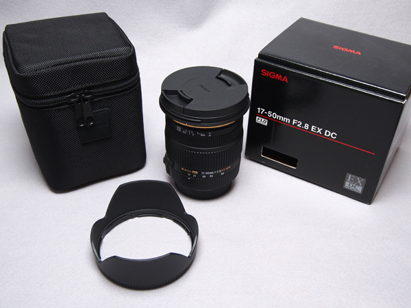 SIGMA シグマ17-50mm F2.8 EX DC HSM ペンタックス用 中古