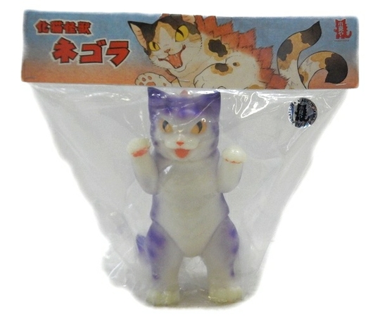 未開封 希少 ソフビ 小夏屋 化猫怪獣 ネゴラ フィギュアS2140795 新品