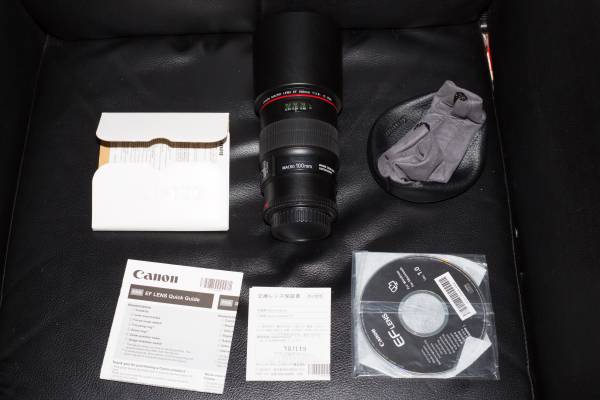 (中古美品)EF100mm F2.8L Macro IS USM マクロレンズ
