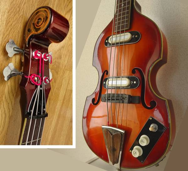 60年代guyatone?バイオリンベース/ビザール/テスコ/マツモク