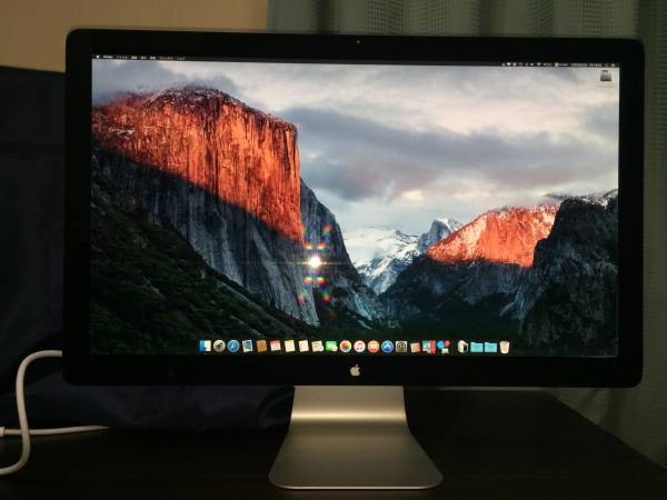 Apple Thunderbolt Display MC914J/B 27インチ コンピュータ Mac用