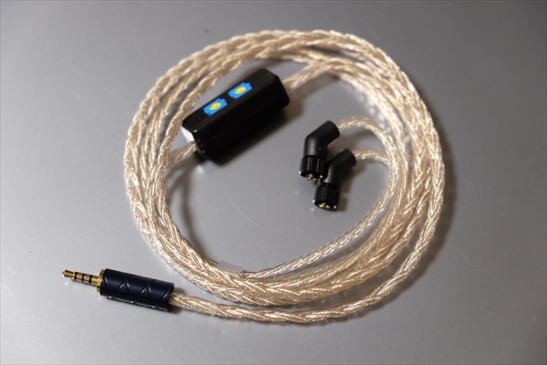 【最高級】金メッキ純銀線 AK2.5mm JH4ピン リケーブル