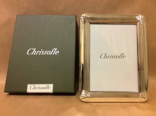 未使用Christofle フォトフレーム コキーユ 新品未使用品☆Christofle フォトフレーム コキーユ 3個セット