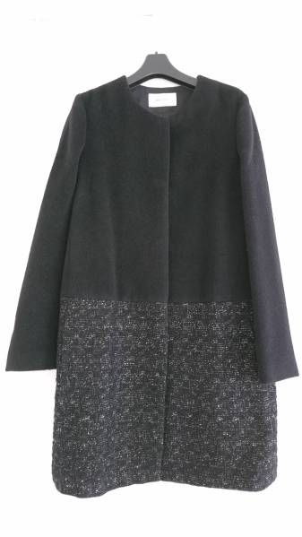 【美品】BALLSEY ツイード切替 コート