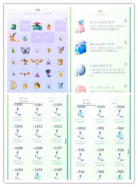 ポケモンgoアカウントlv30 カイリュー大量 ピチュー 携帯型 売買されたオークション情報 Yahooの商品情報をアーカイブ公開 オークファン Aucfan Com