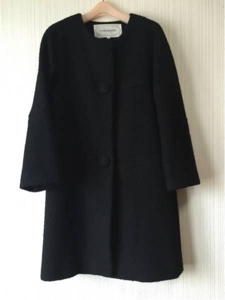 J&M DAVIDSON デヴィッドソンノーカラーコート 菊池京子さん愛用
