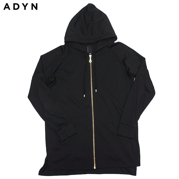 ADYN ZIP UP HOODIE BLACK 【中古Aランク】【SIZE:LARGE】