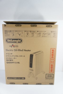 DeLonghi QSD0915-BL デロンギ オイルヒーター【公式通販】 デロンギ