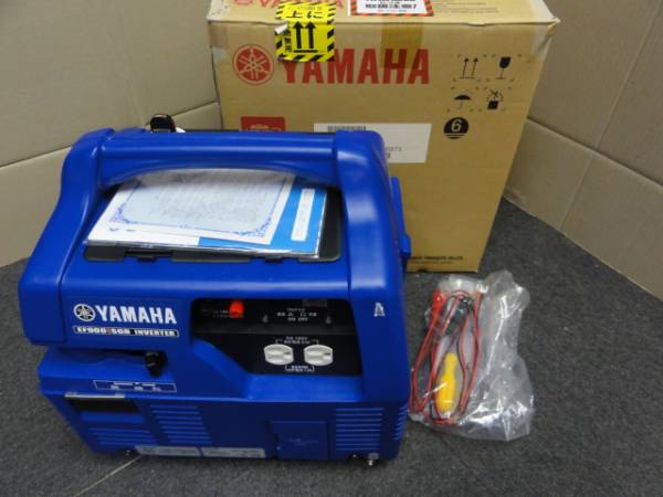 ヤマハ カセットボンベ式未使用インバーターガス発電機EF900iSGB