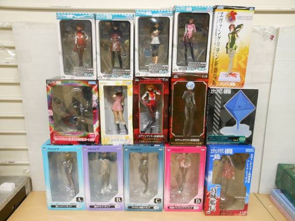 H506 エヴァンゲリオン くじ セガ レイ アスカ マリ 等セット