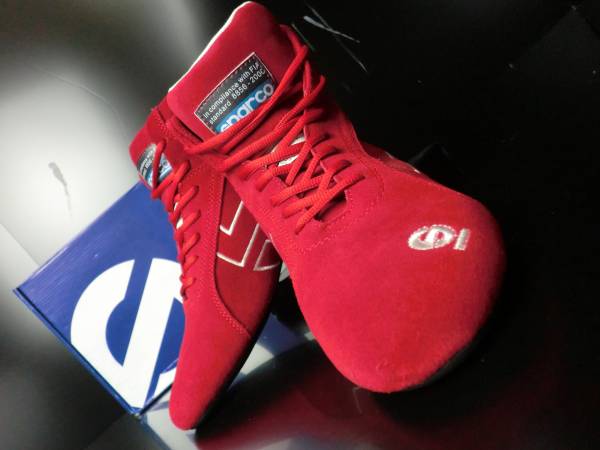 新品 スパルコ レーシングシューズ SLALOM SL-3 レッド　42