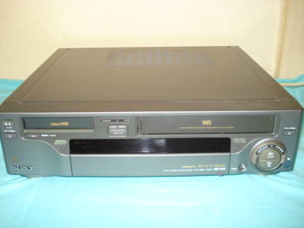 ★SONY☆8mm/VHSビデオデッキ☆WV-BS2[現状品]★