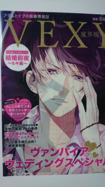 DIABOLIK LOVERS VEXY ディアラバ ドS吸血CD 吸婚情報誌 無神ルキ shop