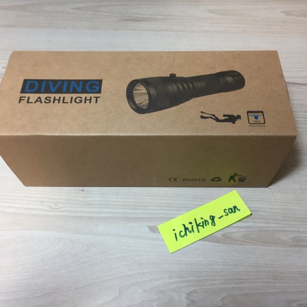 ダイビングライトLED 完全防水 CREE XM-L2 1000LM スキューバ_2