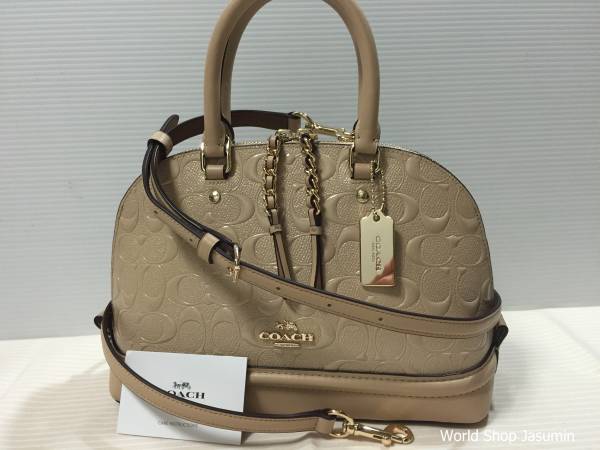 新品1円 本物★コーチバッグ★シエラ レザー サッチェル 限定1