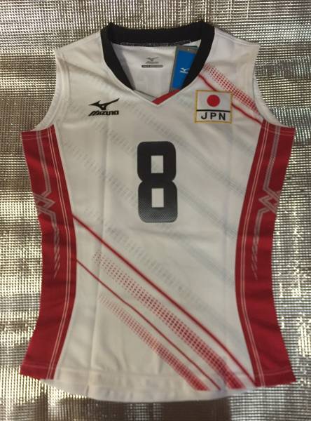☆女子バレー日本代表 古賀紗理那 直筆サインユニフォーム 2XL