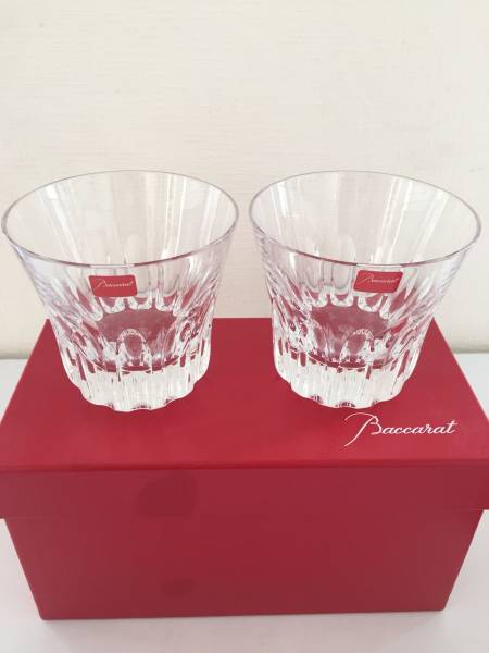 新品 バカラ baccarat ロックグラス エトナ クリスタル 箱 ペア バカラ 
